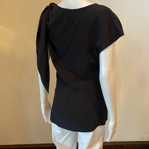 FIFTEEN TWENTY Black Shoulder Tie Top - Picture 5 of 7